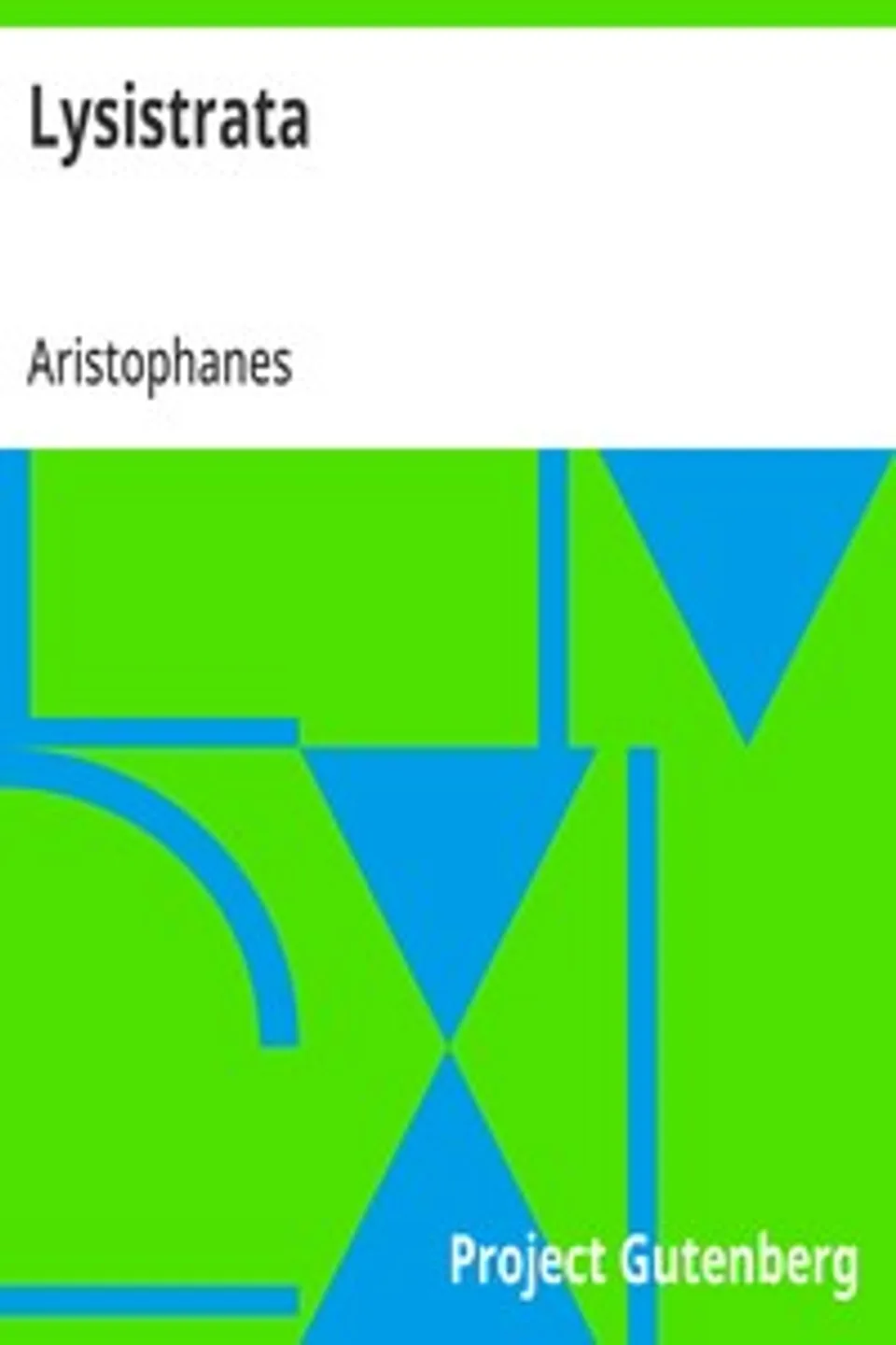 Lysistrata, Aristophanes