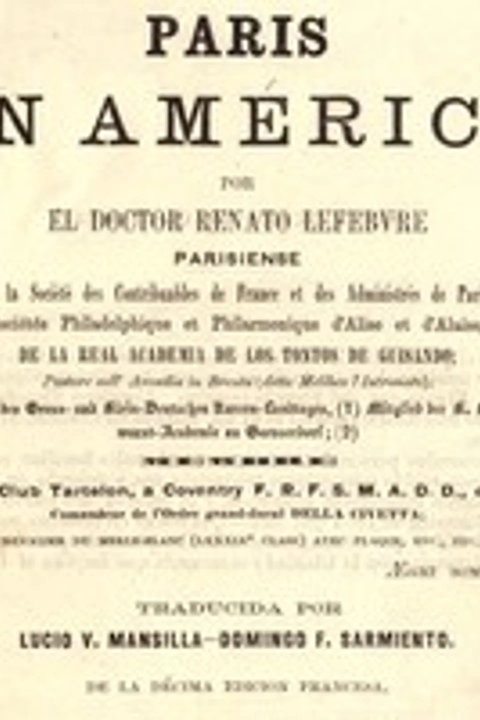 Paris en América, Édouard Laboulaye