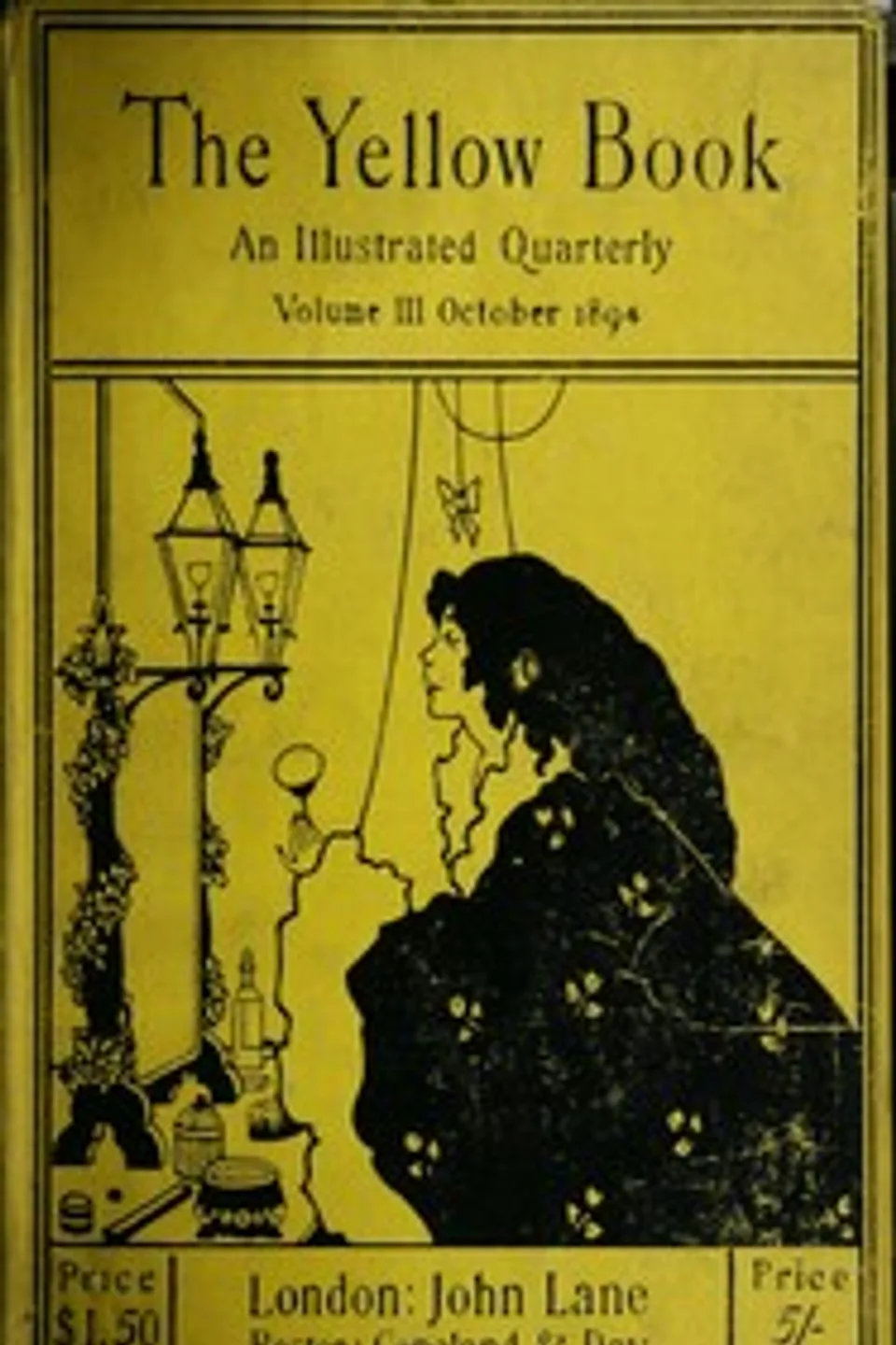 The yellow book, an illustrated quarterly. Vol. 3, October, 1894