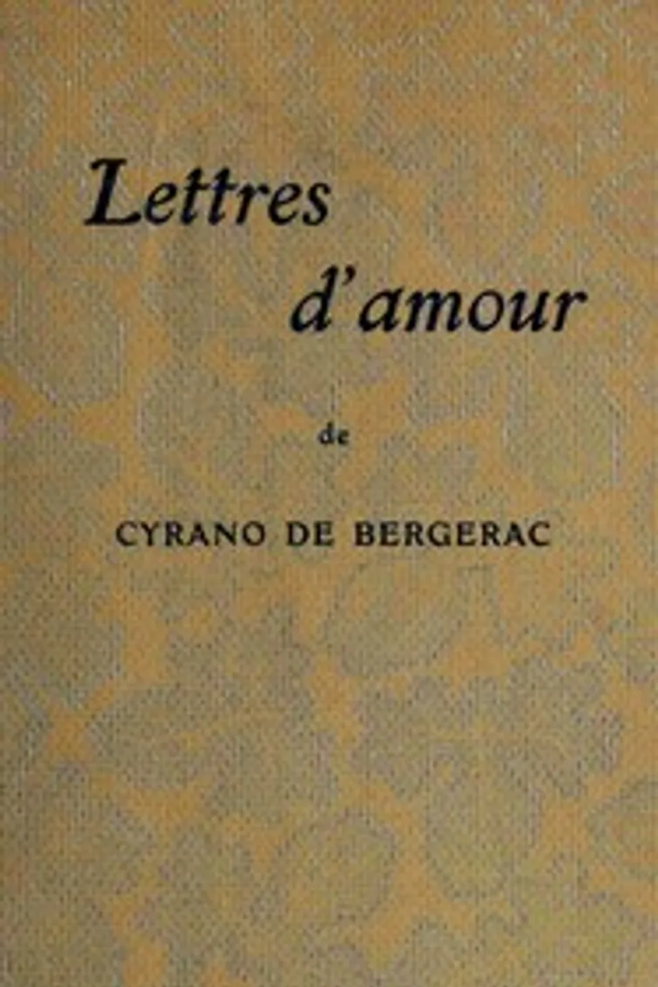 Lettres d'amour, Cyrano de Bergerac