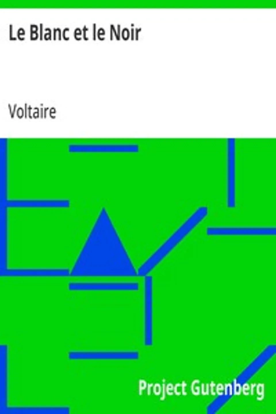 Le Blanc et le Noir, Voltaire