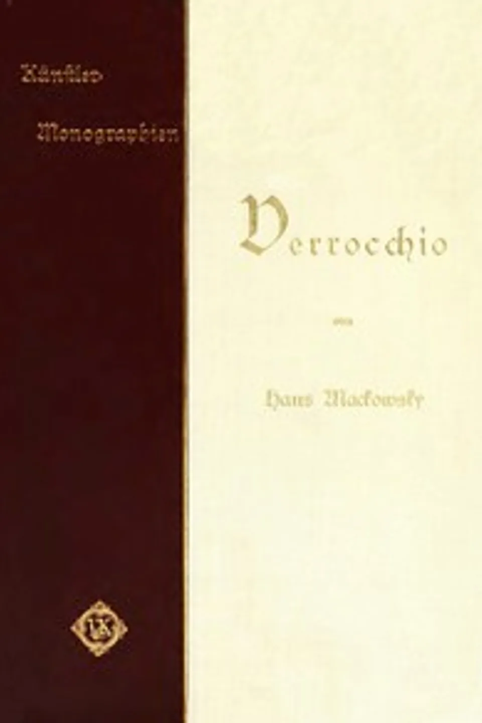 Verrocchio, Hans Mackowsky