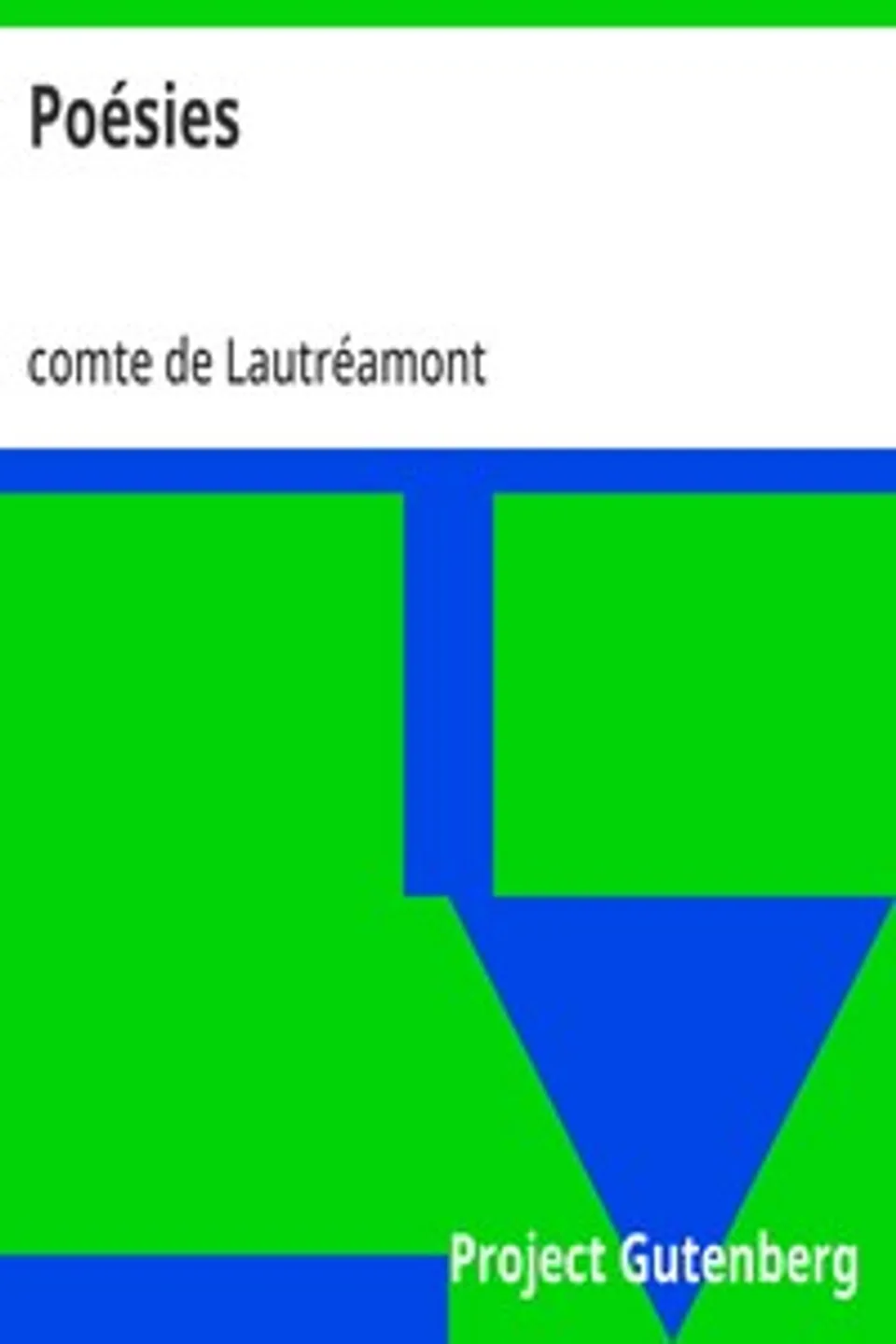 Poésies, comte de Lautréamont