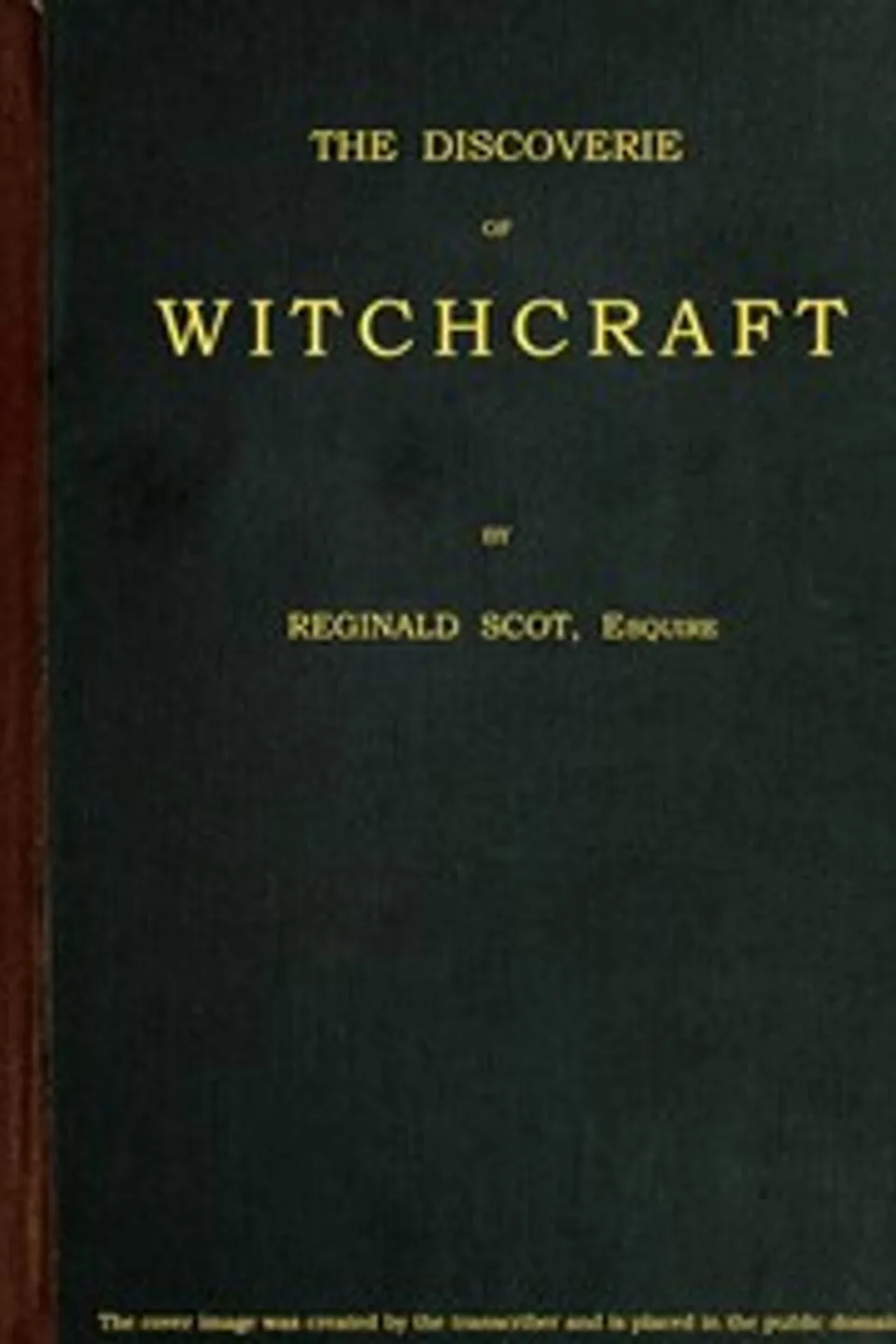 The Discoverie of Witchcraft, Reginald Scot