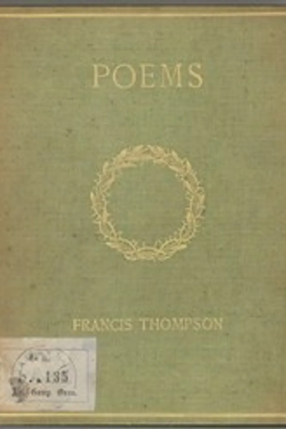 Poems, Francis Thompson