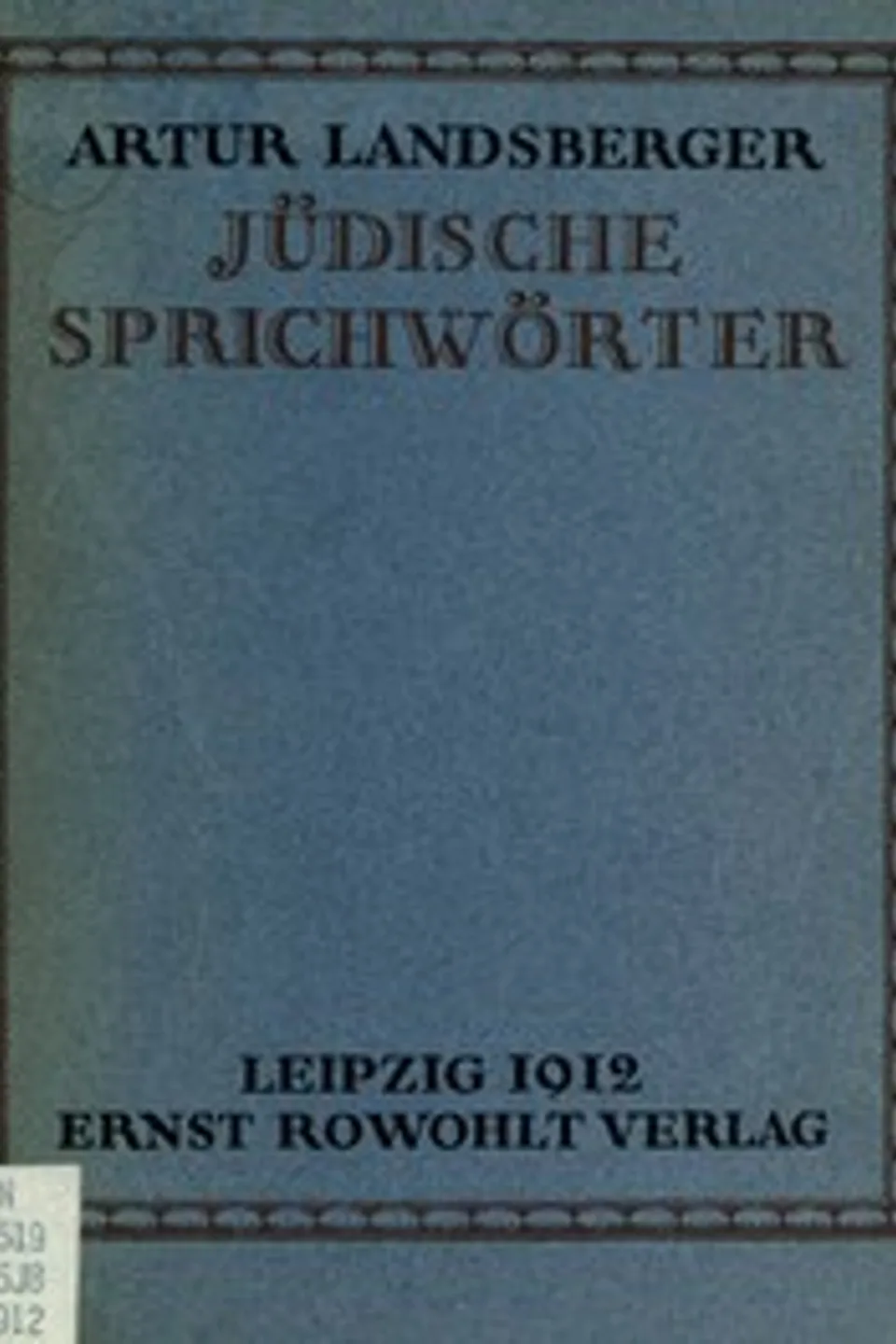 Jüdische Sprichwörter
