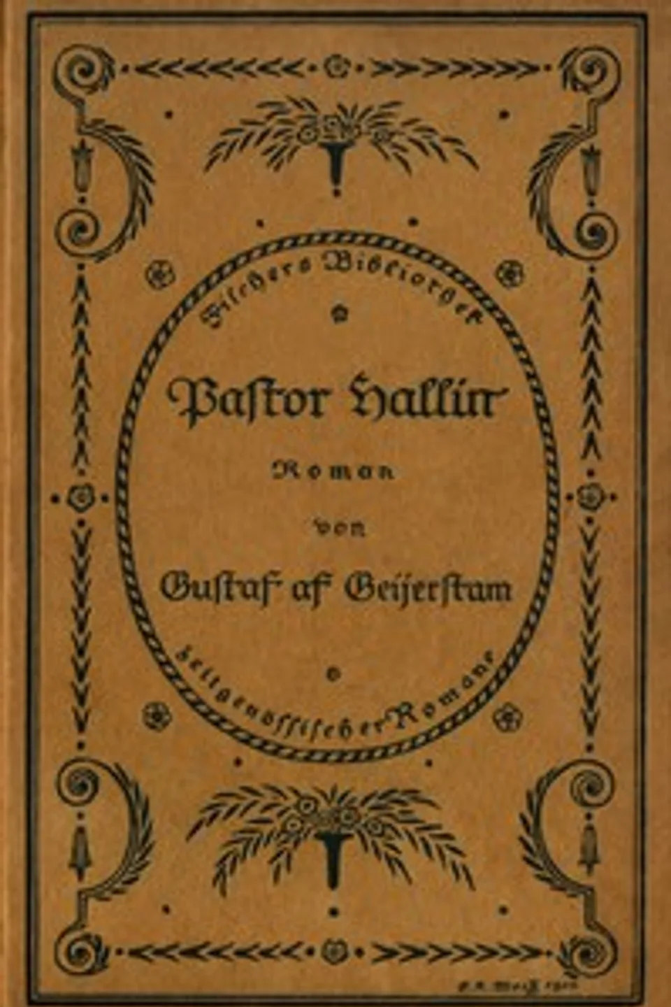 Pastor Hallin, Gustaf af Geijerstam
