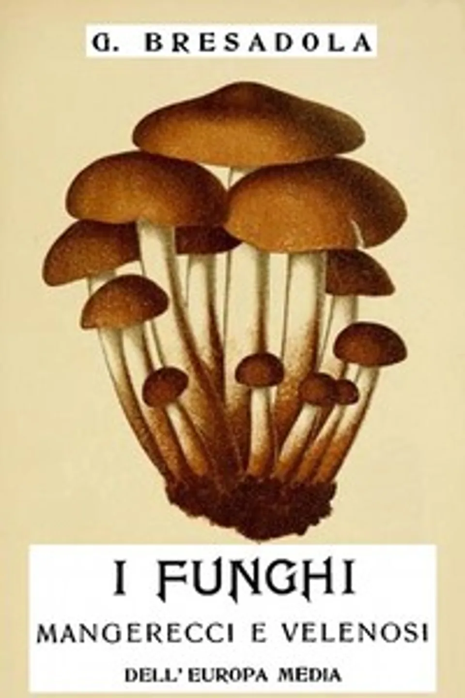 I funghi mangerecci e velenosi dell'Europa media: con speciale riguardo a quelli che crescono nel Trentino - II edizione riveduta ed aumentata, Giacomo Bresadola