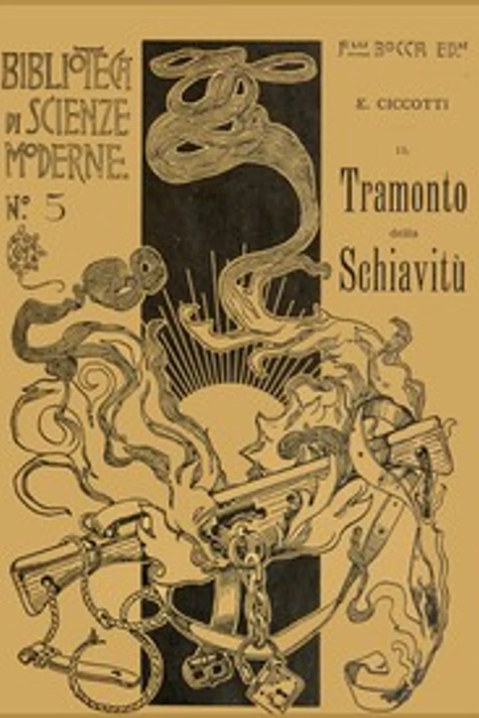 Il tramonto della schiavitù nel mondo antico, Ettore Ciccotti