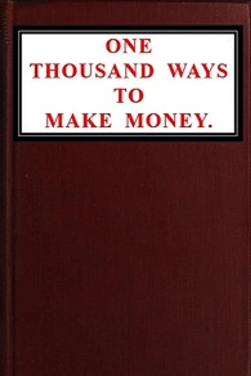 One Thousand Ways to Make Money, Page Fox