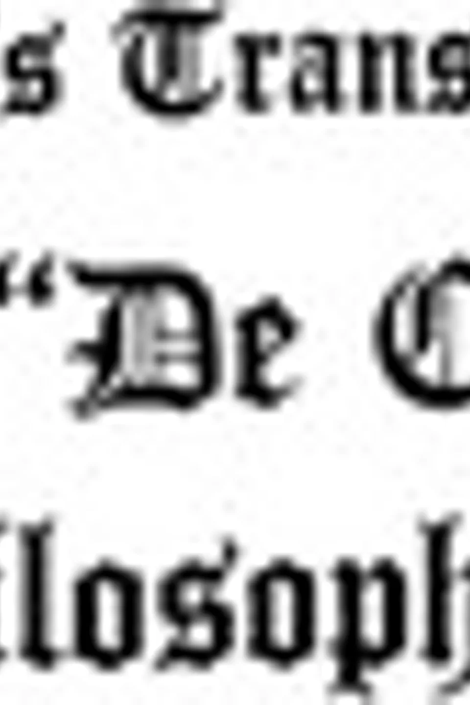 Chaucer's Translation of Boethius's "De Consolatione Philosophiae", Boethius