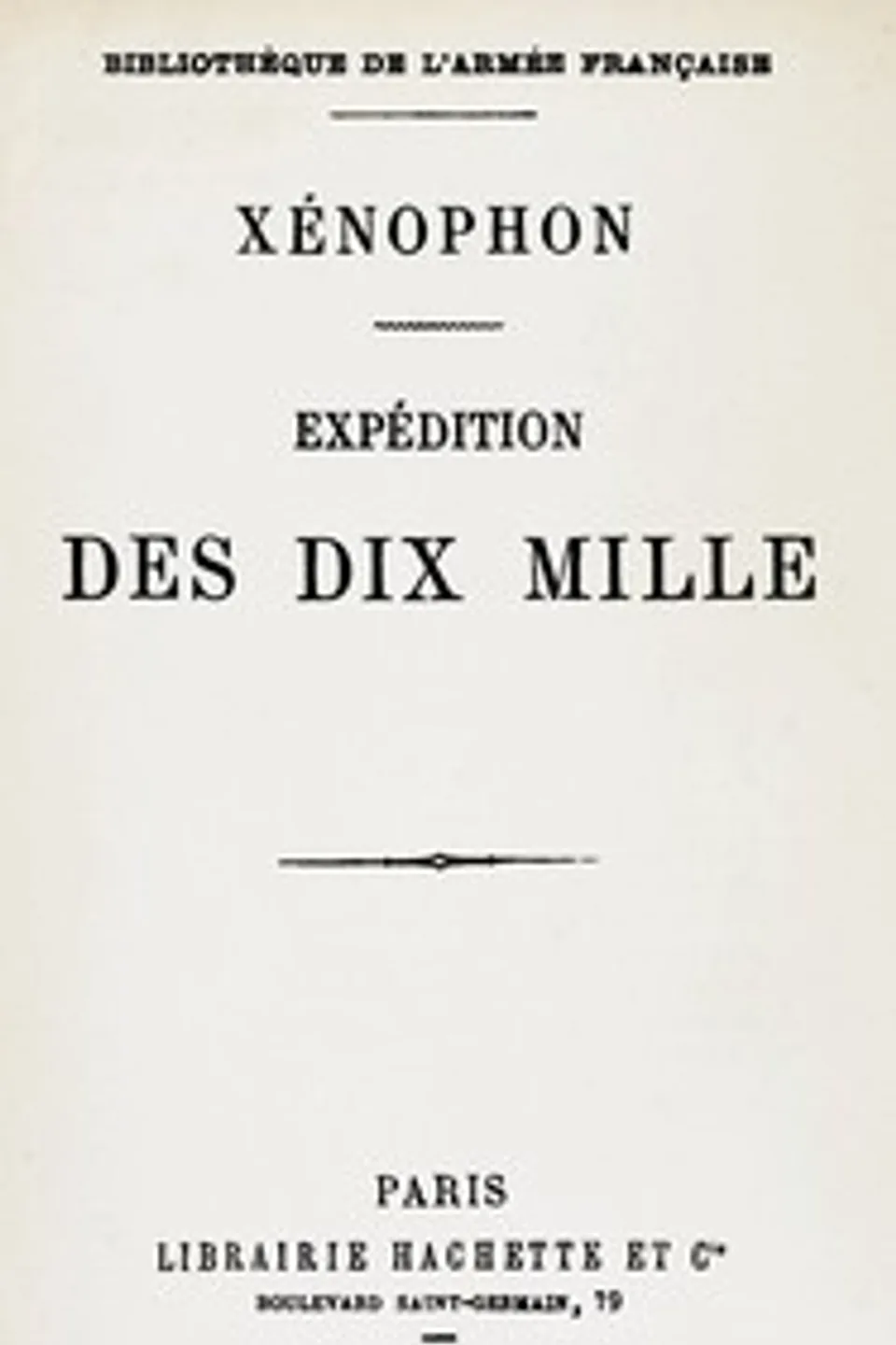 Expédition des dix mille, Xenophon