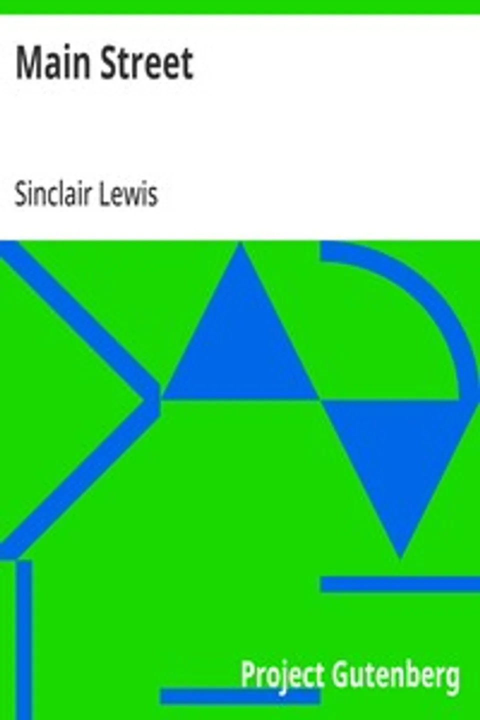 Main Street, Sinclair Lewis