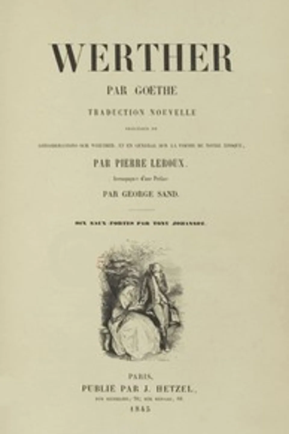 Werther, Johann Wolfgang von Goethe