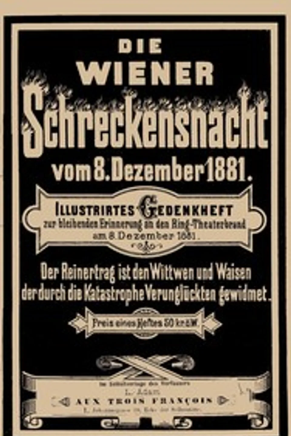 Die Wiener Schreckensnacht vom 8. December 1881, L. Adam