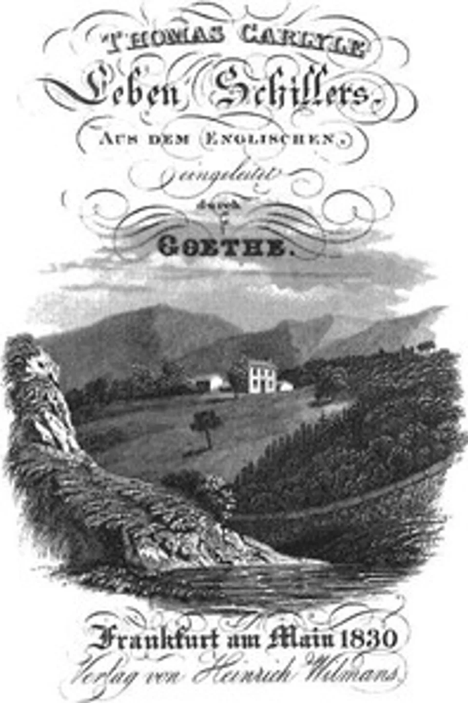 [Einleitung zu:] Thomas Carlyle, Leben Schillers, Thomas Carlyle