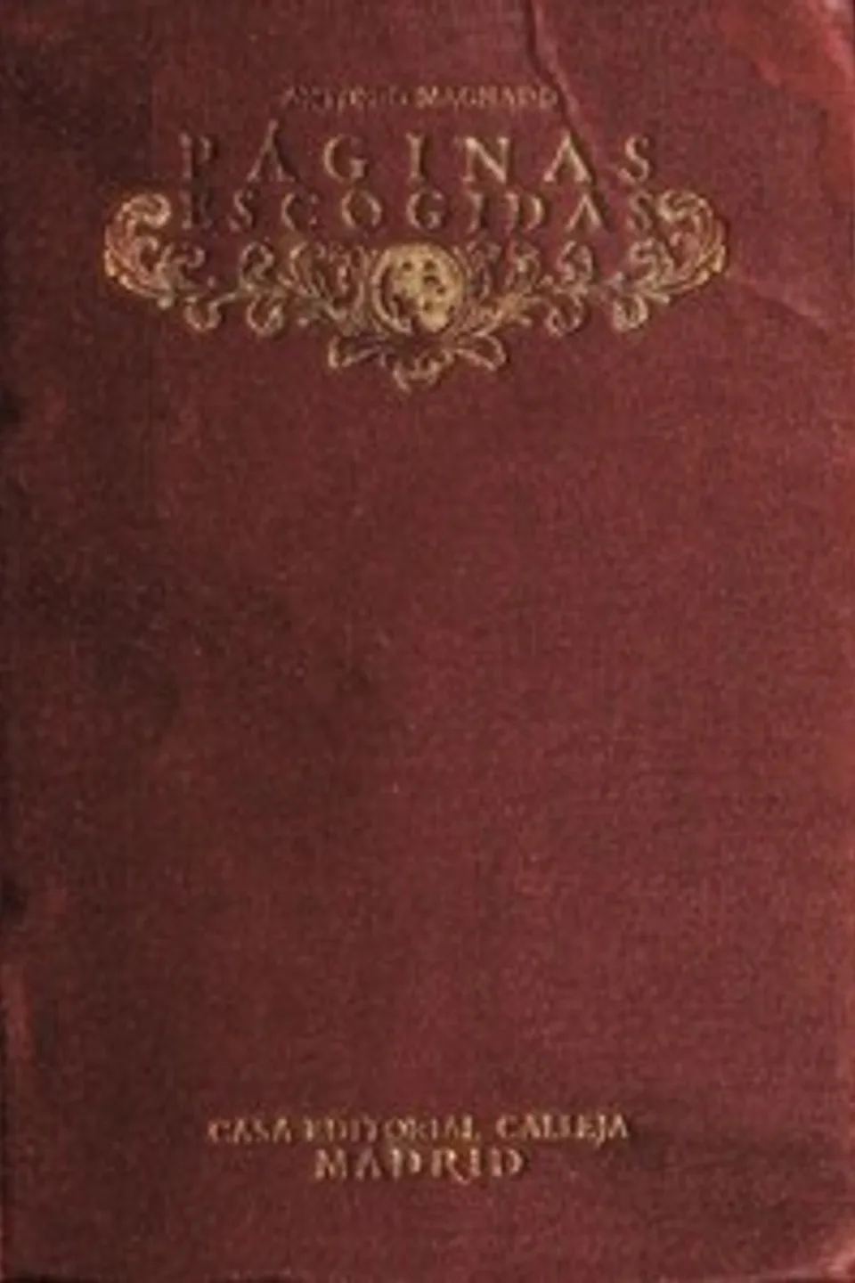 Páginas escogidas, Antonio Machado