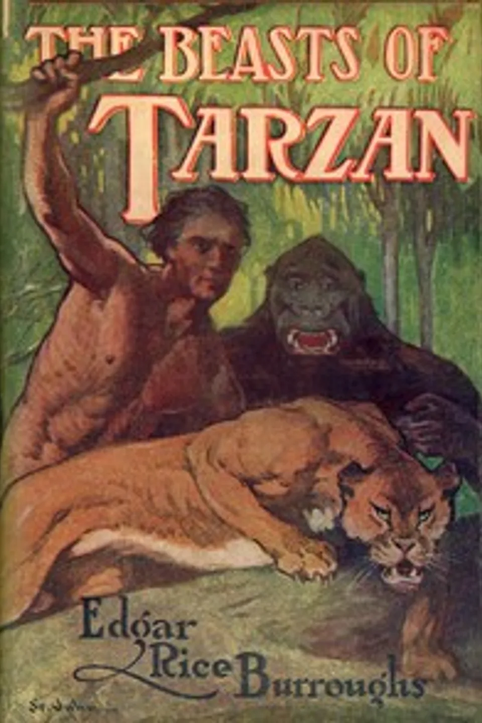 The Beasts of Tarzan, Edgar Rice Burroughs
