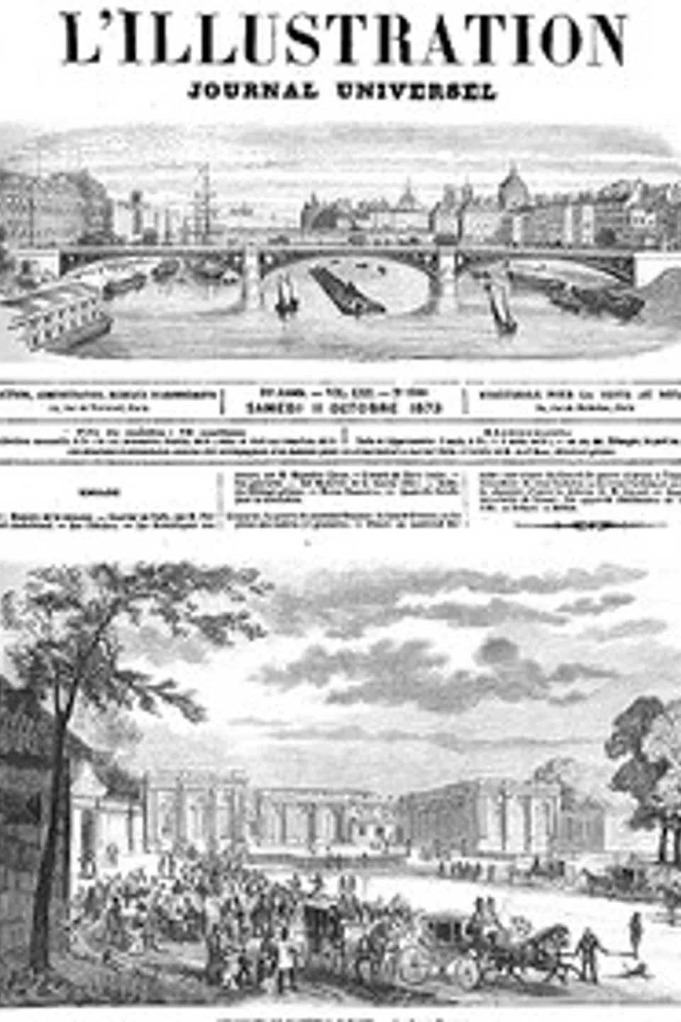 L'Illustration, No. 1598, 11 octobre 1873, Various