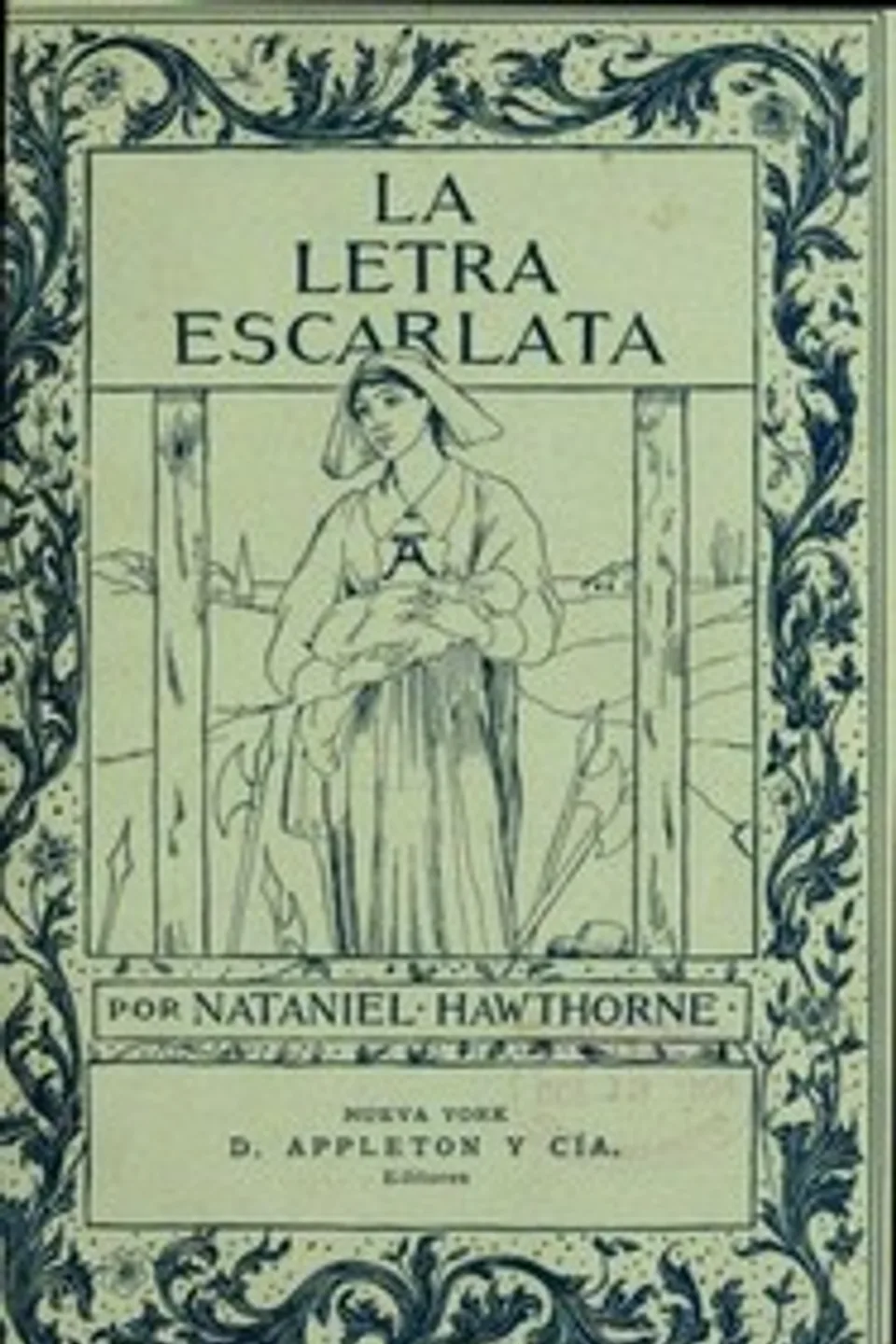 La letra escarlata: novela escrita en inglés, Nathaniel Hawthorne