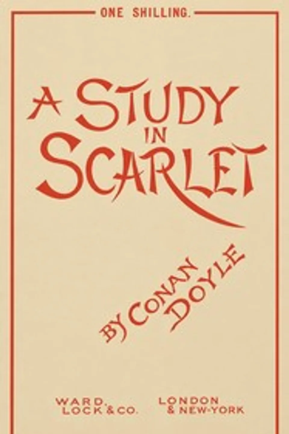 A Study in Scarlet, Arthur Conan Doyle