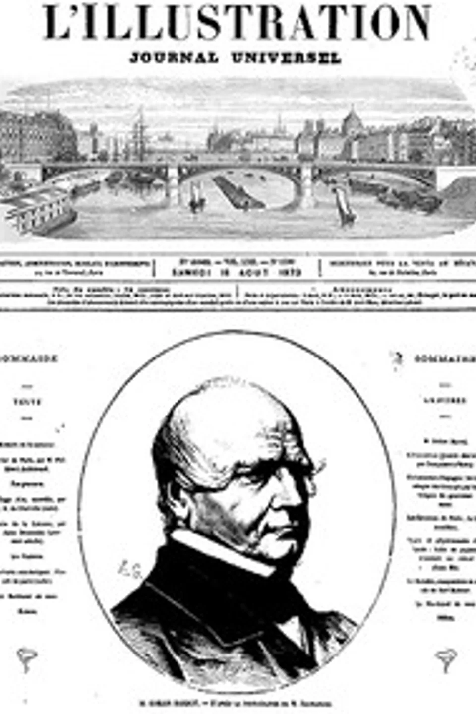 L'Illustration, No. 1590, 16 Août 1873, Various