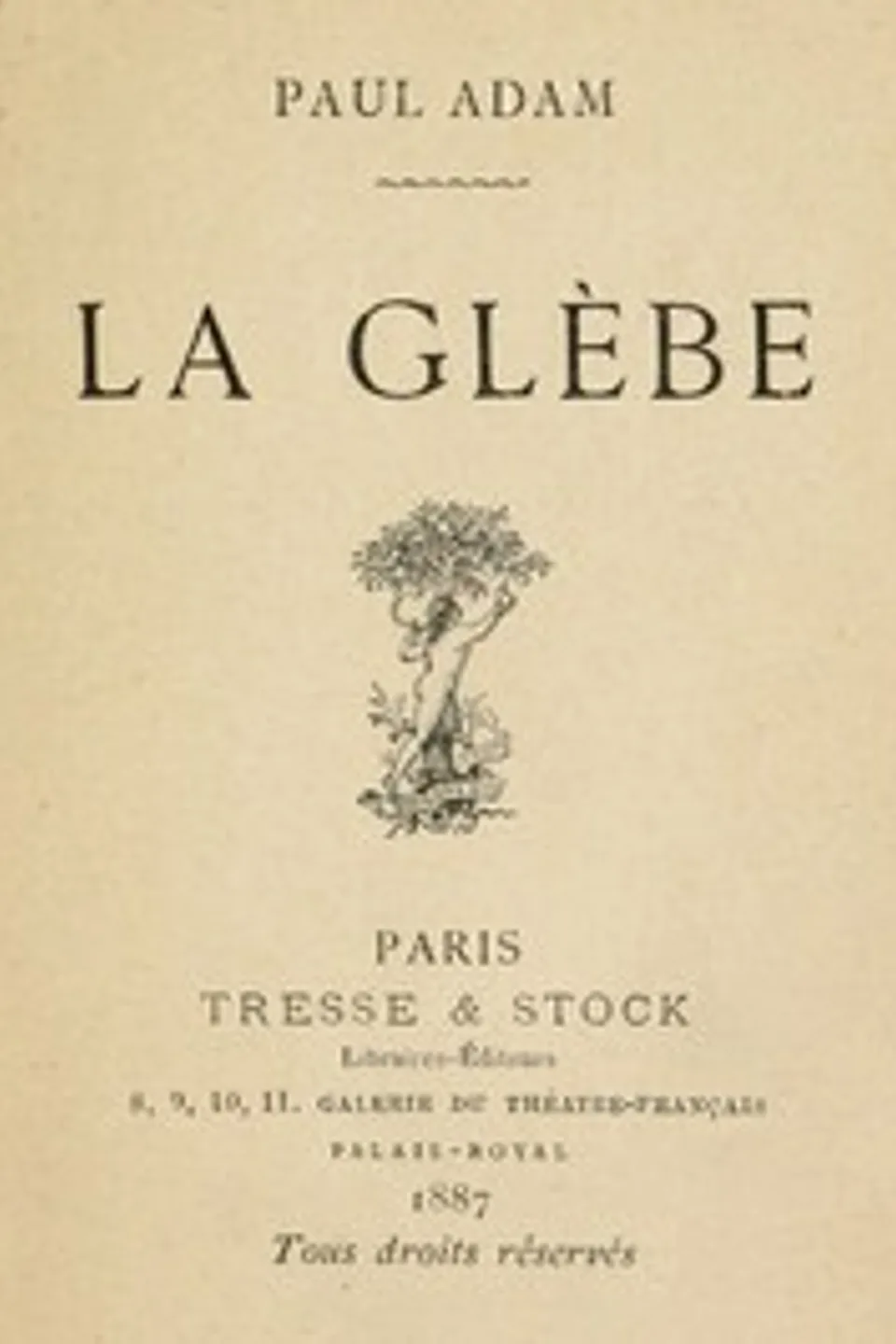 La glèbe, Paul Adam