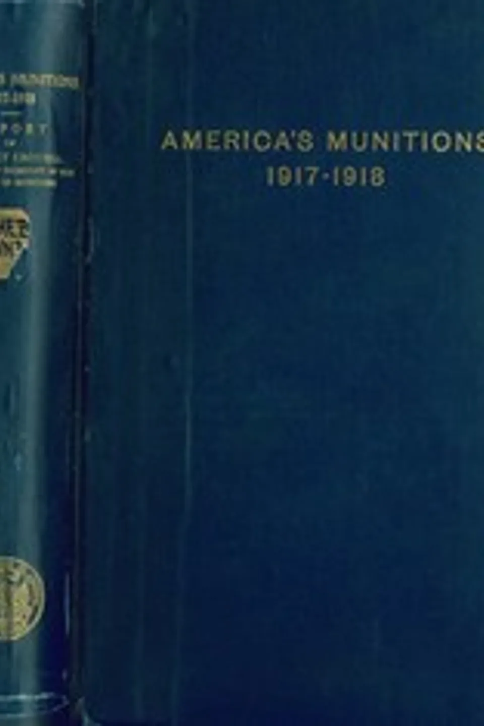 America's Munitions 1917-1918, United States. War Department