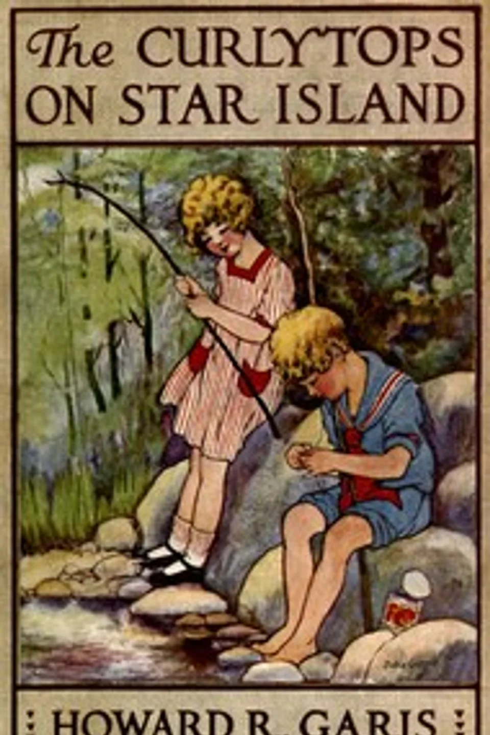 The Curlytops on Star Island; Or, Camping out with Grandpa, Howard Roger Garis