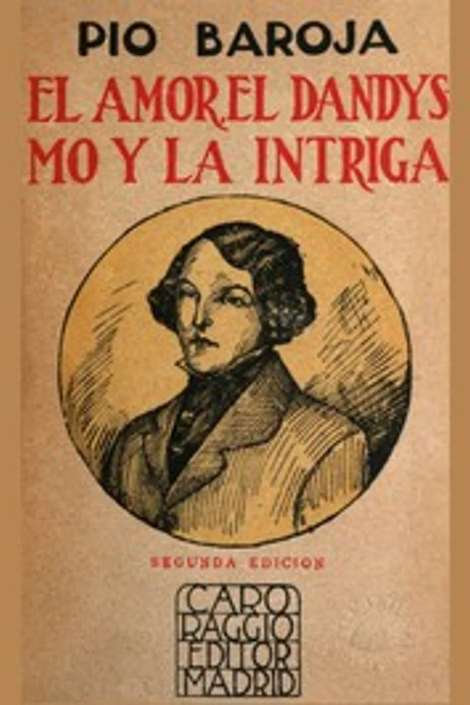 El amor, el dandysmo y la intriga, Pío Baroja