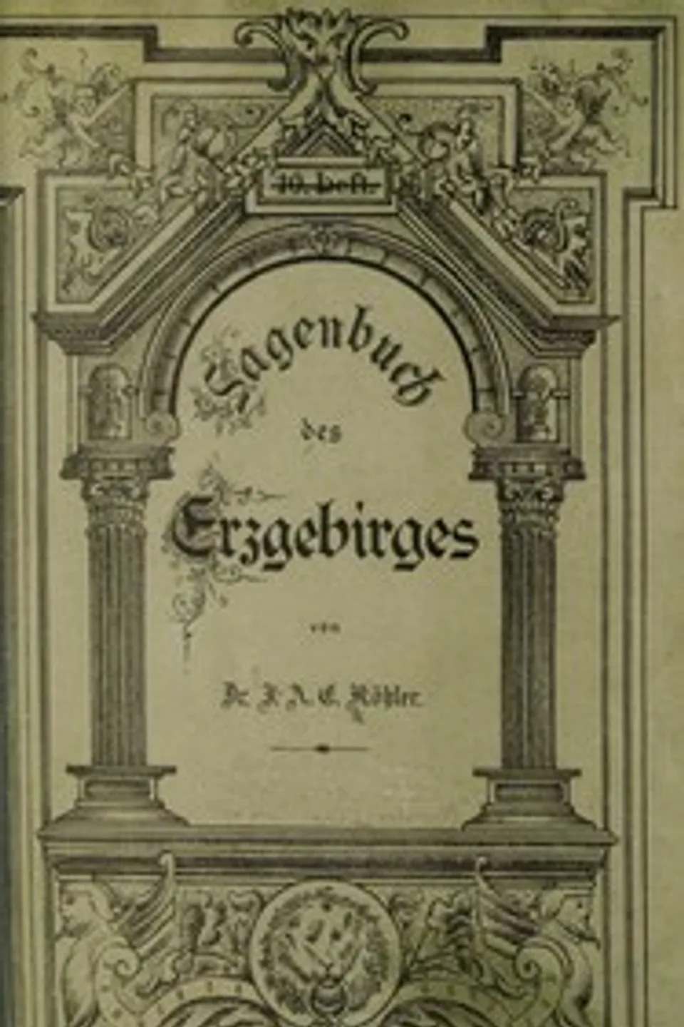 Sagenbuch des Erzgebirges, Johann August Ernst Köhler