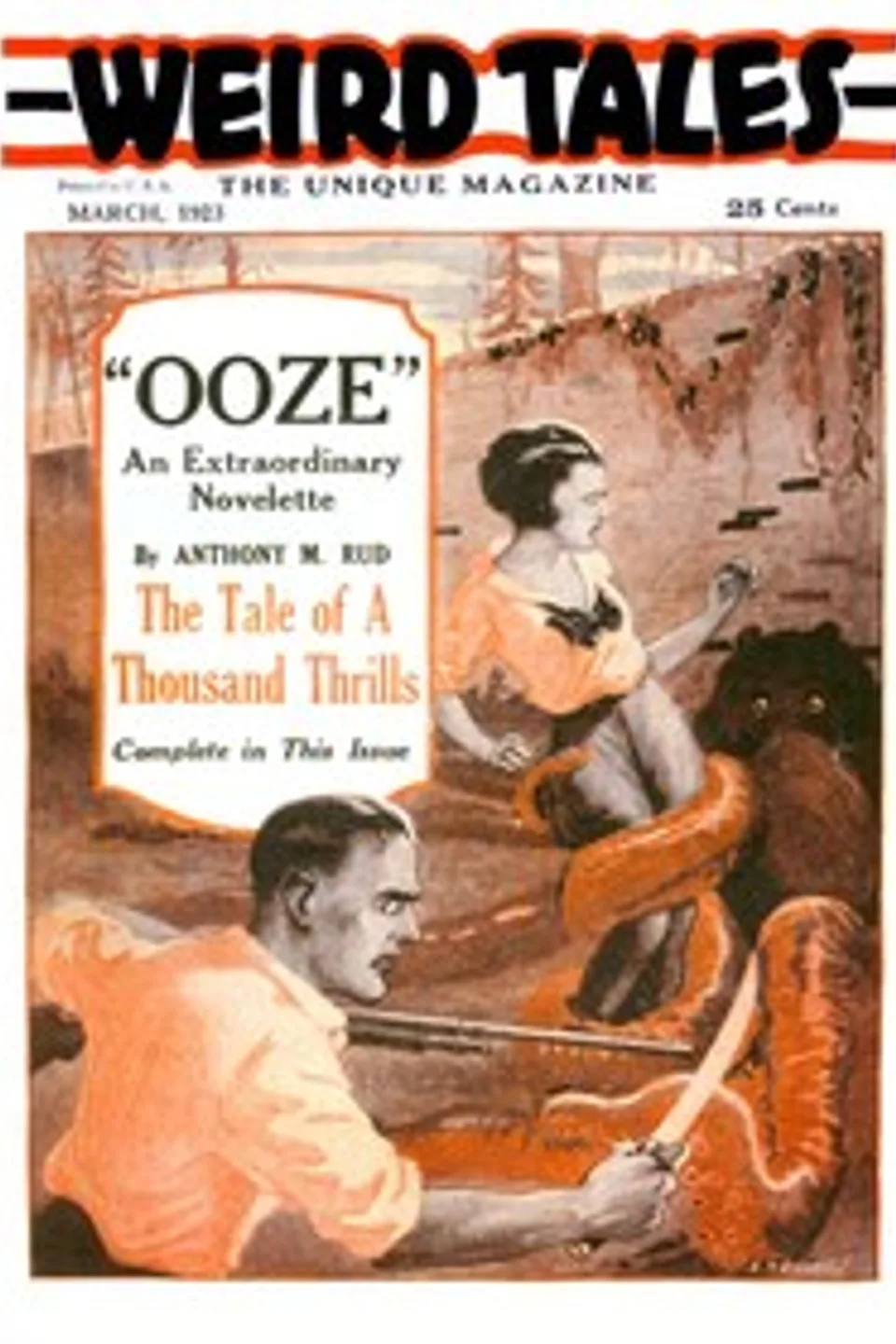 Weird Tales, Volume 1, Number 1, March 1923: The unique magazine, Various