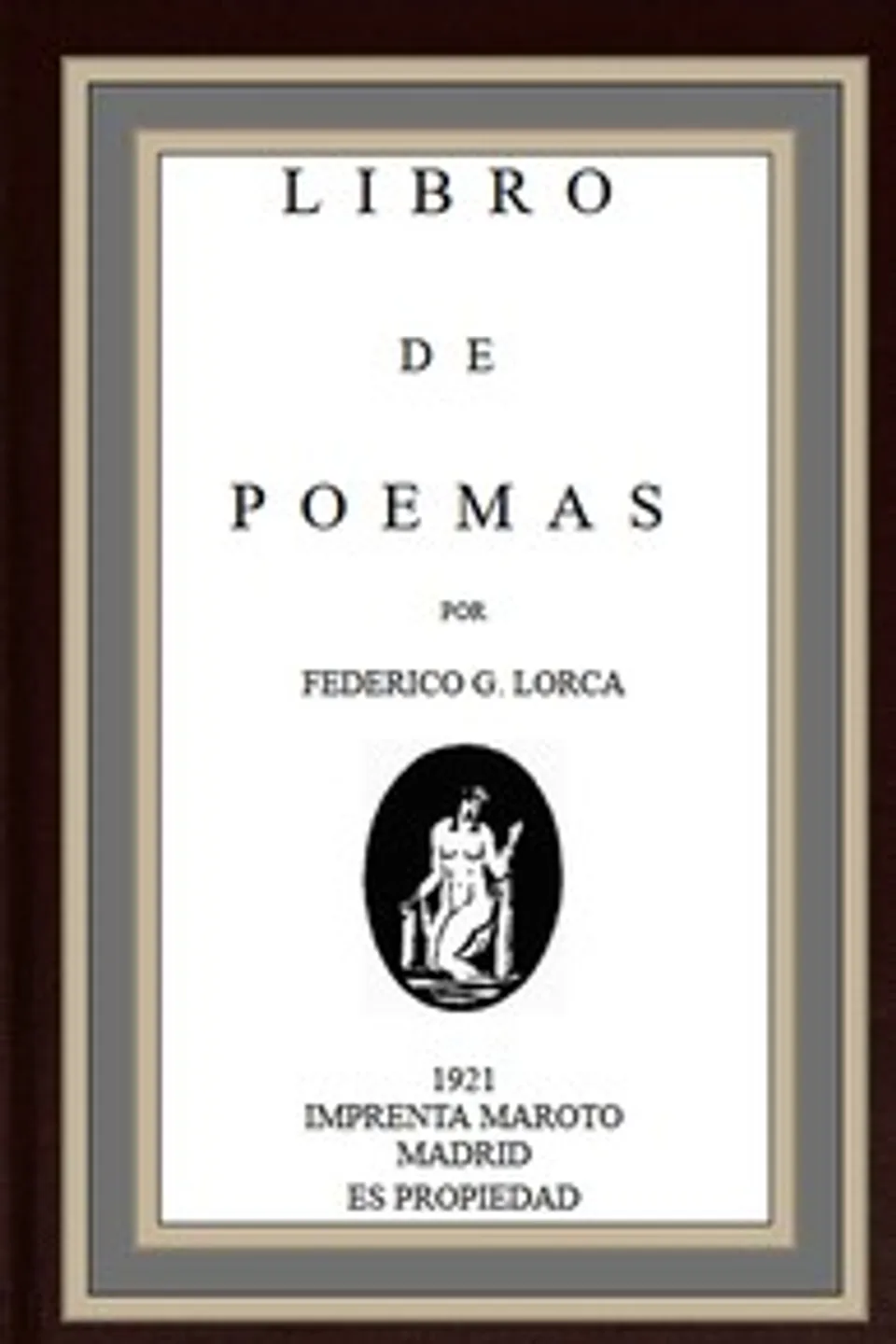 Libro de poemas, Federico García Lorca