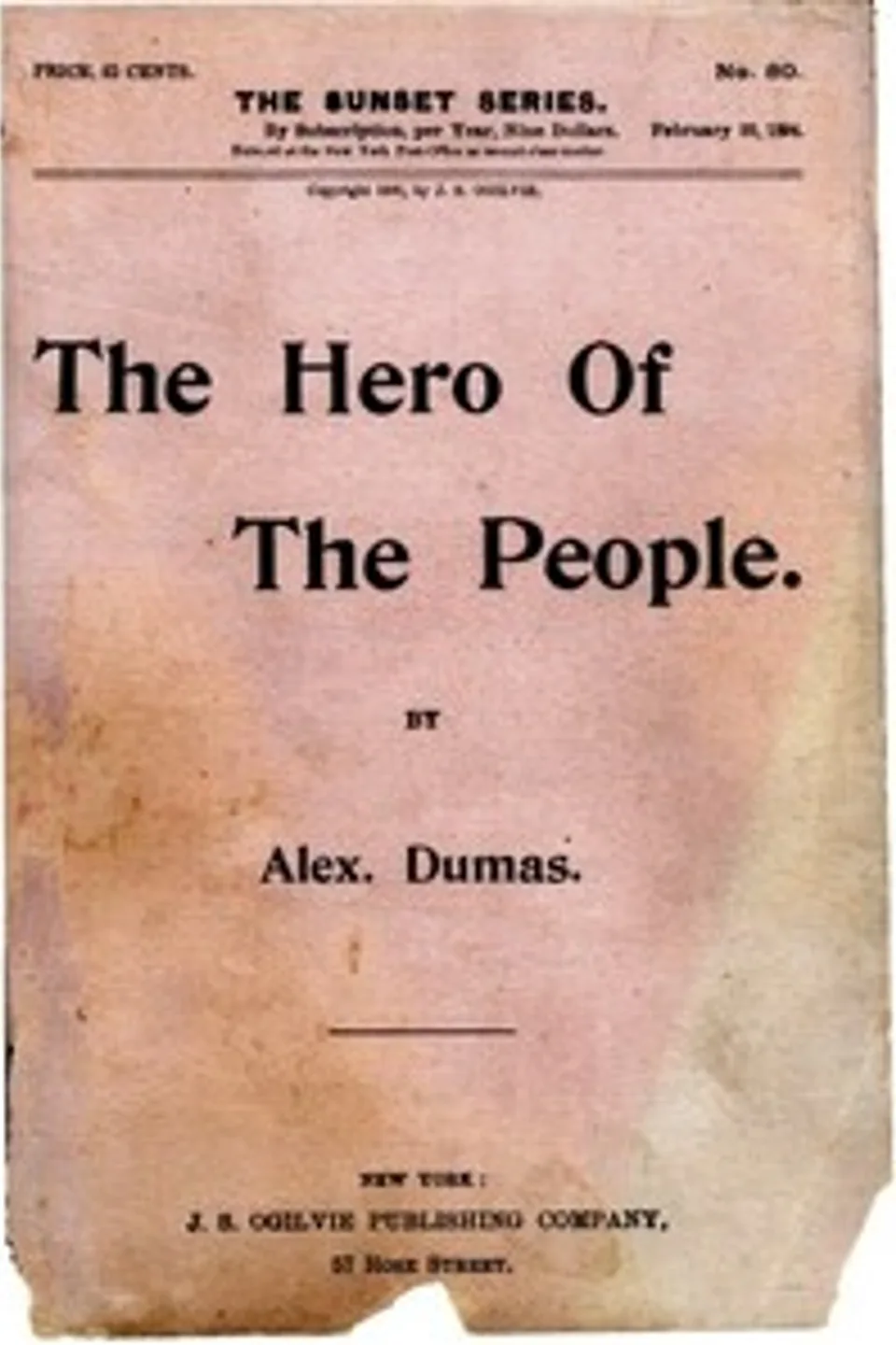 Der Held des Volkes: Ein historischer Roman über Liebe, Freiheit und Loyalität, Alexandre Dumas