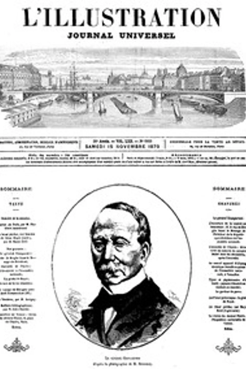 L'Illustration, No. 1603, 15 novembre 1873, Various