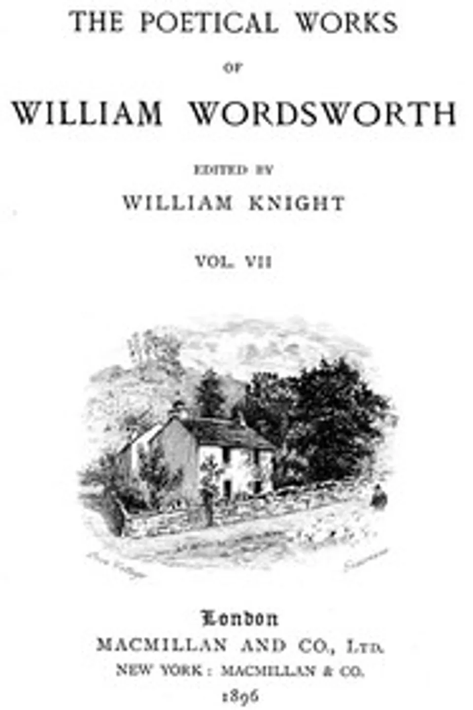 The Poetical Works of William Wordsworth — Volume 7 (of 8), William Wordsworth