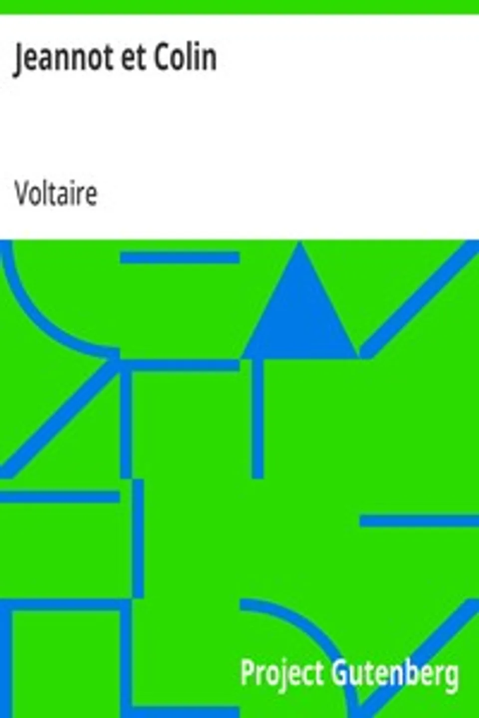 Jeannot et Colin, Voltaire
