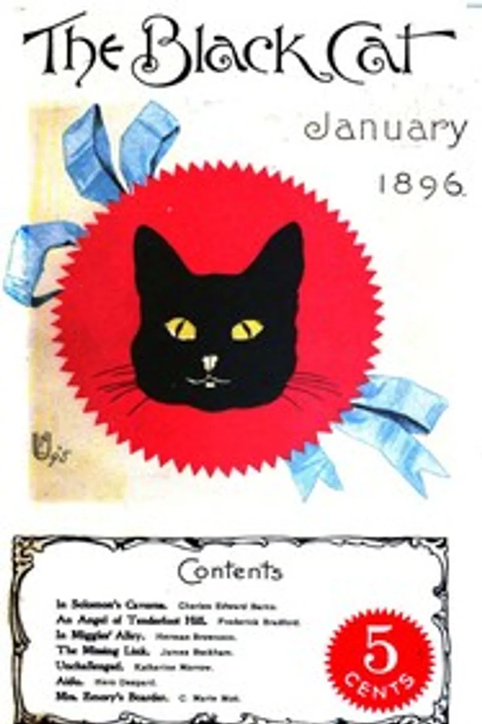 The black cat, vol. I, no. 4, January 1896, Various