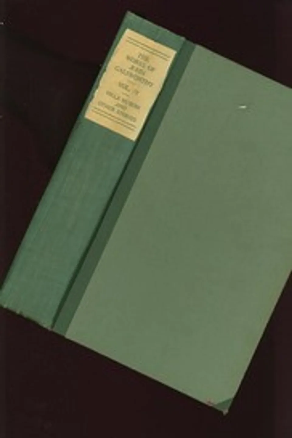 Villa Rubein, and Other Stories, John Galsworthy