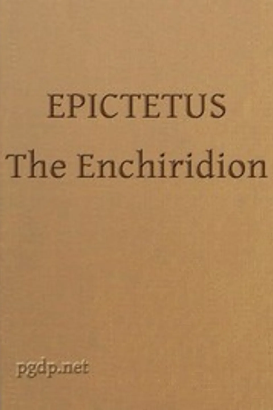 The Enchiridion, Epictetus