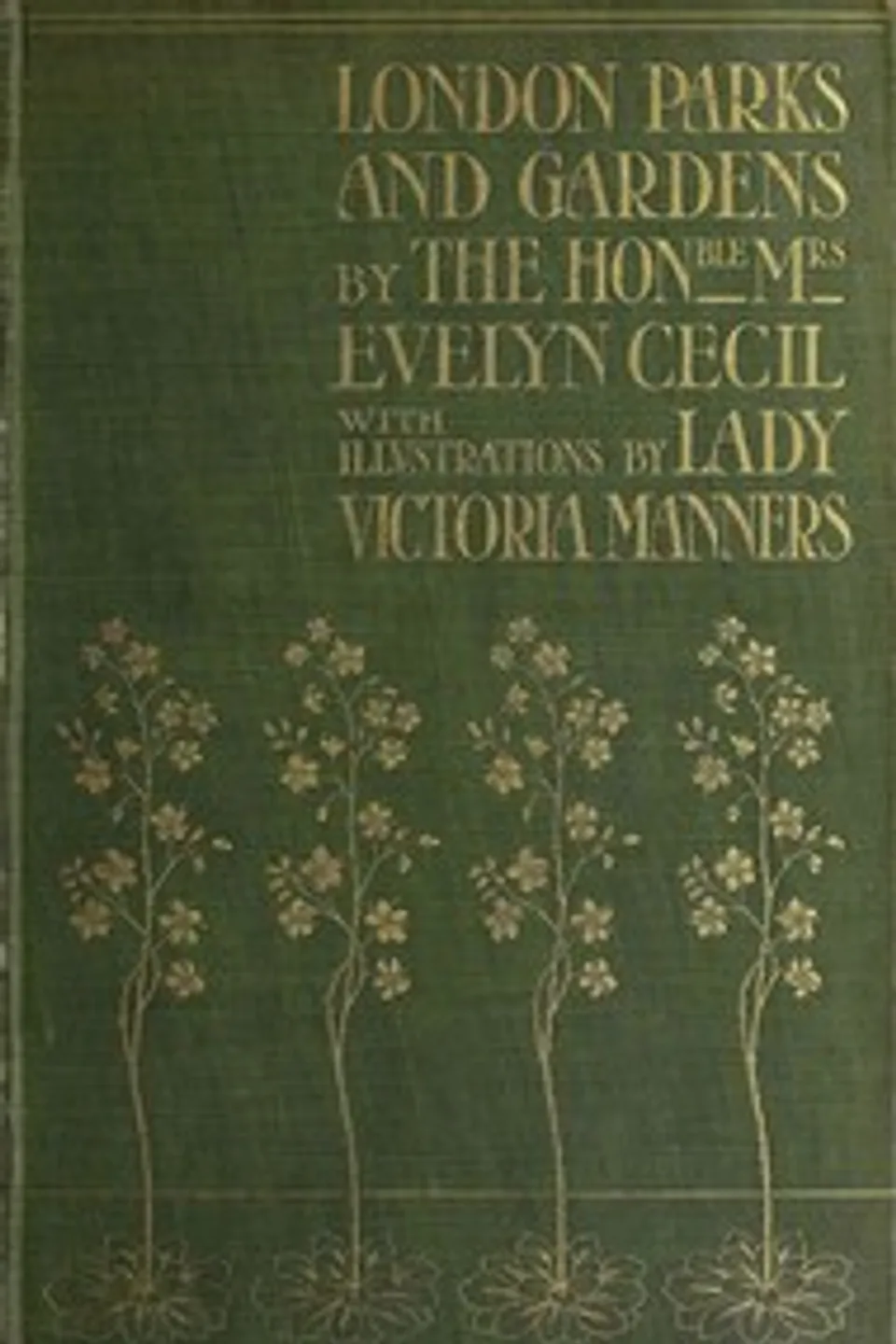 London parks and gardens, Evelyn Cecil