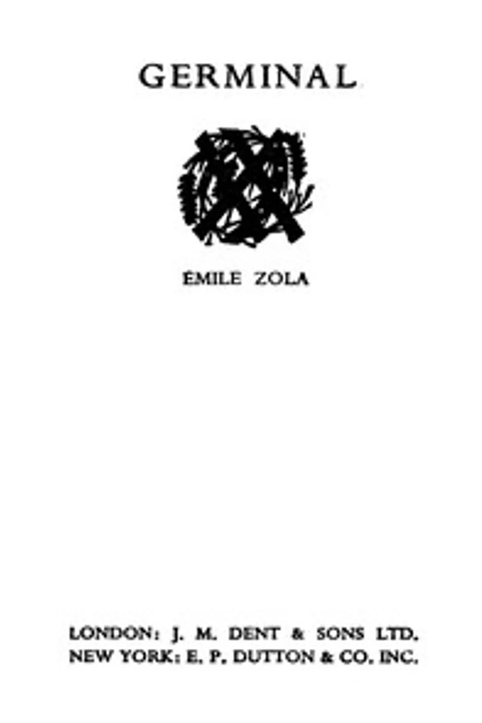 Germinal, Émile Zola