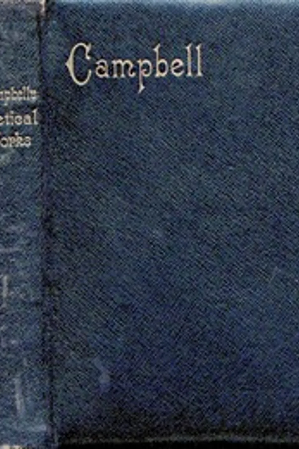 The Poetical Works of Thomas Campbell, Thomas Campbell