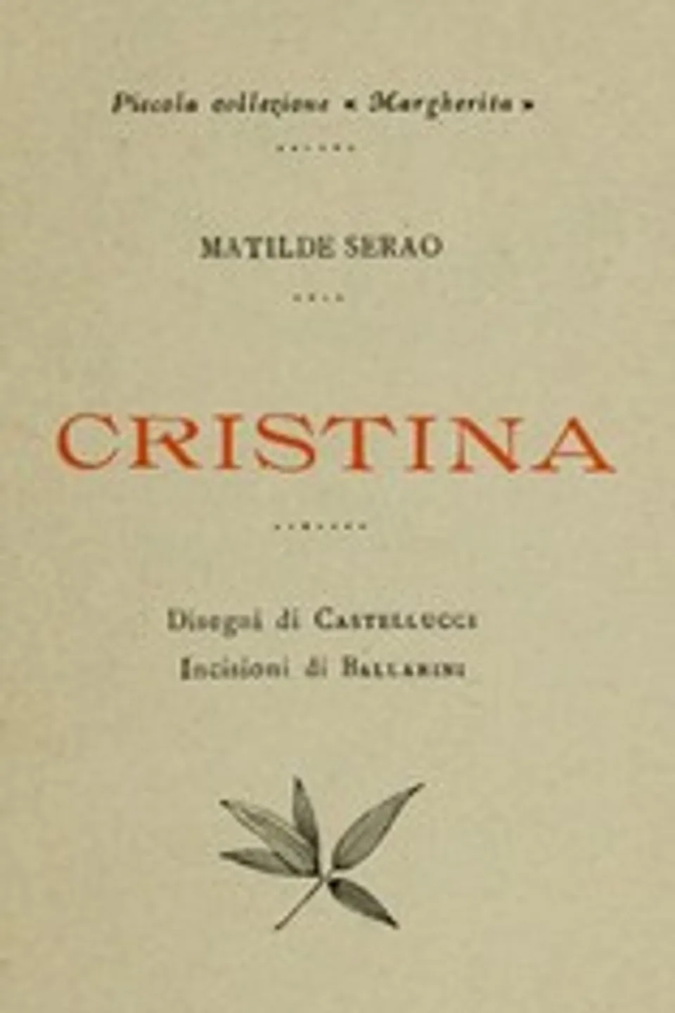 Cristina, Matilde Serao