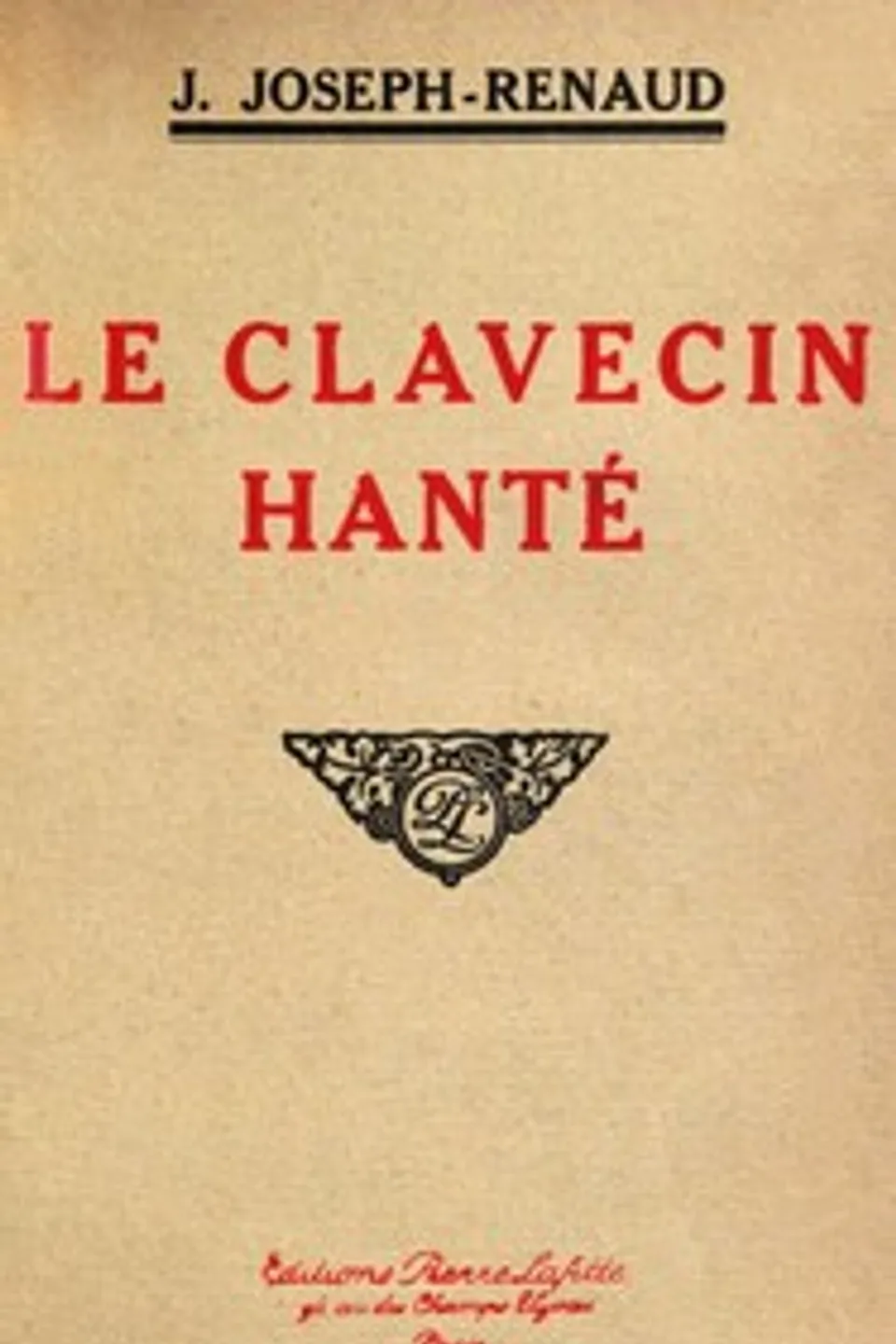 Le clavecin hanté, Jean Joseph Renaud