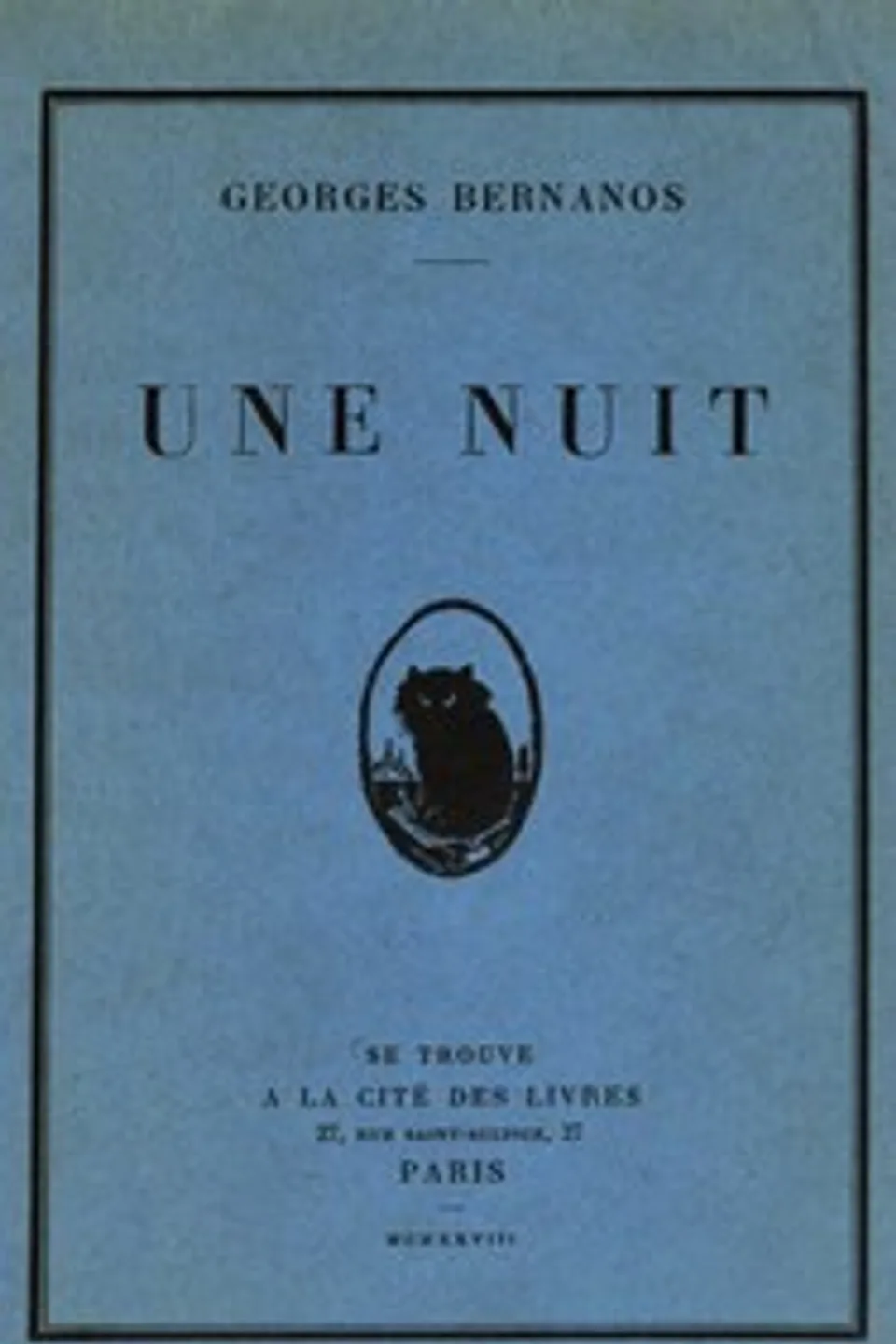 Une nuit, Georges Bernanos
