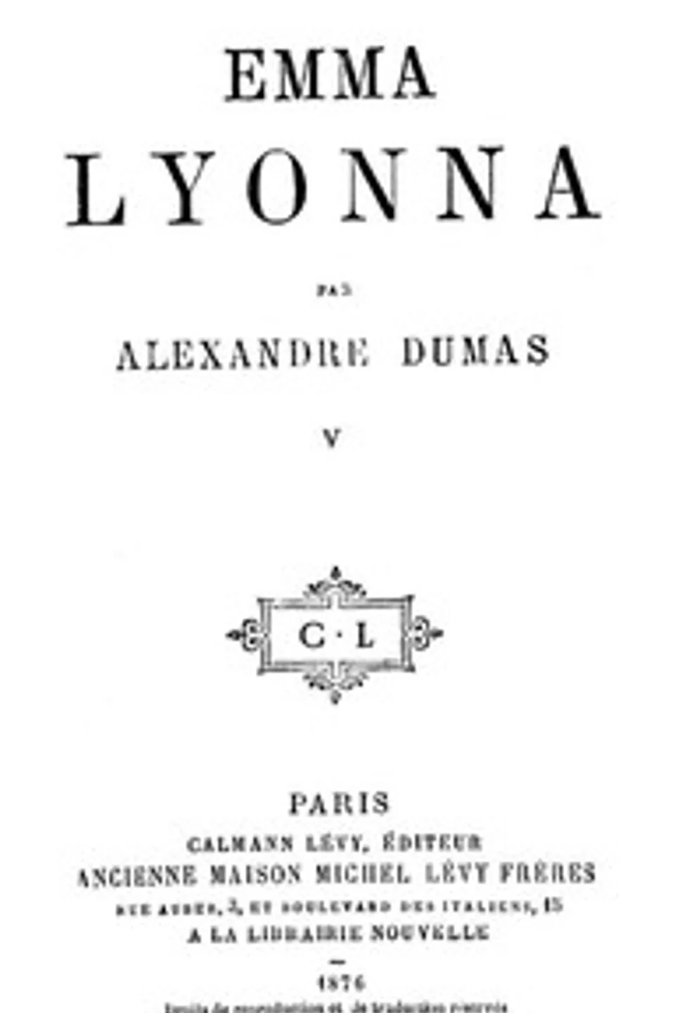 La San-Felice, Tome 09, Emma Lyonna, tome 5, Alexandre Dumas