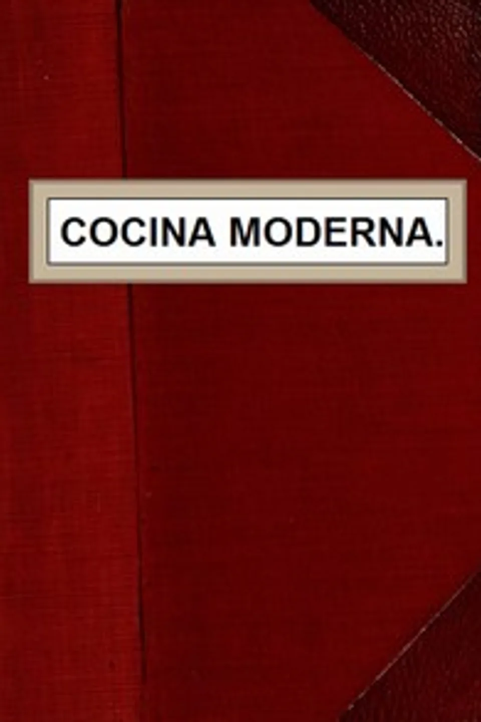 Cocina moderna, Anonymous