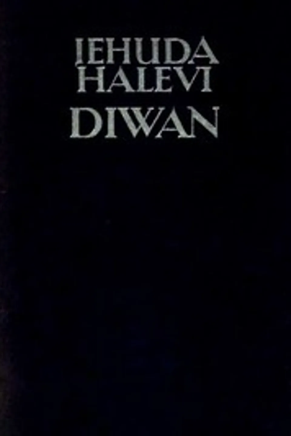 Ein Diwan, ha-Levi Judah