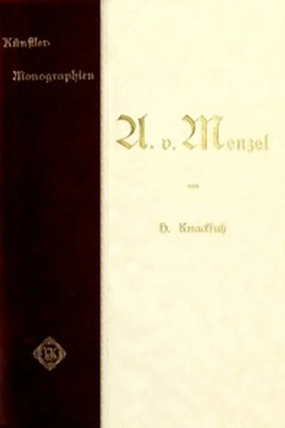 A. von Menzel, H. (Hermann) Knackfuss